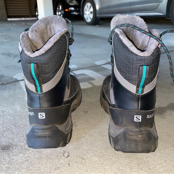 Salomon Chalten Thinsulate 200g Climashield Waterproof Boots - Women size 8 - Picture 4 of 7